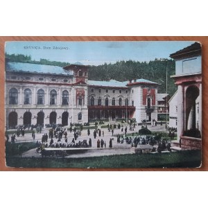 Krynica.Kúpeľný dom.Leporello 10 obrázkov.