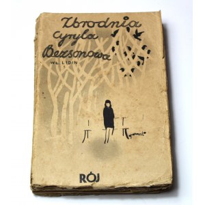 Lidin, Crime of Cyril Bezsonov, 1931, cover by Gronowski