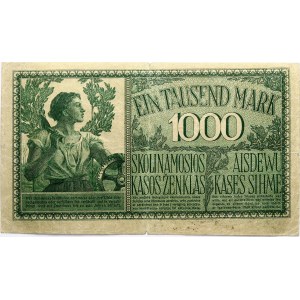Lithuania 1000 Mark 1918