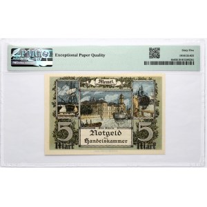 Lithuania Memel 5 Mark 1922 PMG 65 Gem Uncirculated EPQ