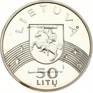 Lithuania 50 Litu 2000 New Millennium