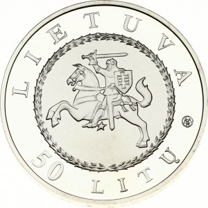 Lithuania 50 Litu 2004 Vilnius University 425 Years