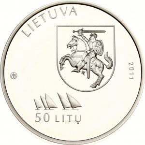Lithuania 50 Litu 2011 XXX Olympic Games in London