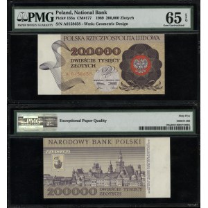 Poľsko, 200 000 PLN, 1.12.1989