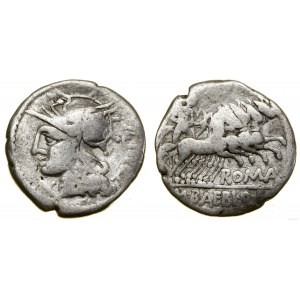 Römische Republik, Denar, 137 v. Chr., Rom