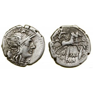 Republika Rzymska, denar, 134 pne, Rzym