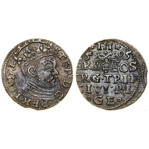 Poland, trojak, 1585, Riga