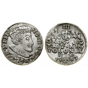 Polonia, trojak, 1589, Olkusz