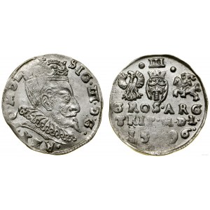 Poland, trojak, 1596, Vilnius