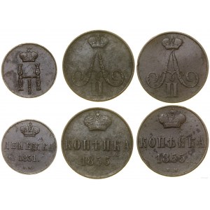 Poland, set of 3 coins, Warsaw