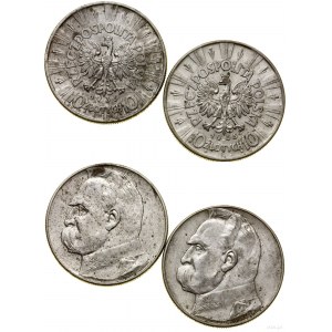 Polska, zestaw: 2 x 10 złotych, 1935, 1936, Warszawa