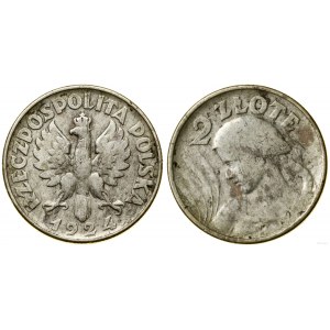 Polska, 2 złote, 1924, Filadelfia