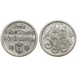 Polska, 1/2 guldena, 1923, Utrecht