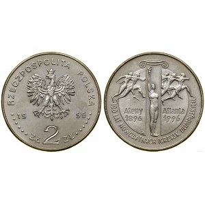 Poland, 2 zloty, 1995, Warsaw