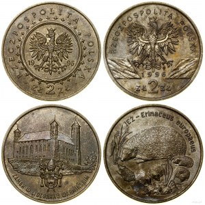 Poland, set of 4 x 2 gold, Warsaw