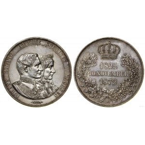Germany, double commemorative (Vereinsdoppeltaler), 1872 B, Dresden
