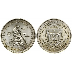 Niemcy, 3 marki, 1930 D, Monachium