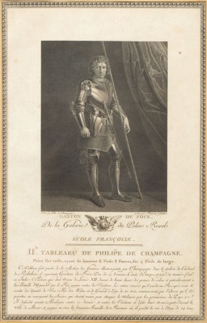 Philippe de CHAMPAIGNE, GASTON DE FOIX