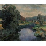 LANDSCAPE WITH AN OLD MILL NEAR KIPFENBERG, 1947