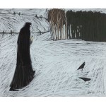 Ewa KUBEŁ-ZIELIŃSKA, SCENA SYMBOLICZNA, 2001