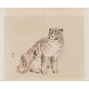 Kōno Bairei (1844-1895), ed. by Yamada Shinzaburo, Tiger, Kyoto, 1913