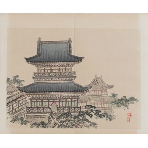 Kōno Bairei (1844-1895), published by Yamada Shinzaburo, Pagoda, Kyoto, 1913