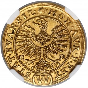 Śląsk, Stany Ewangelickie, Dukat Wrocław 1635 - piękny