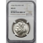 Piłsudski 10 złotych 1936