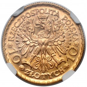 Chrobry 10 złotych 1925
