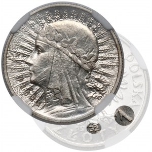Próba SREBRO 1 złoty 1932 Głowa Kobiety