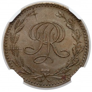 Bronz 20 zlatých 1924 Monogram