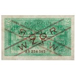 Londyn, 2 złote 1939 - WZÓR - A 1234567
