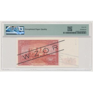 Londyn, 10 złotych 1939 - WZÓR - A 012345