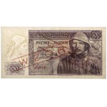 Londyn, 500 złotych 1939 - WZÓR - A 012345