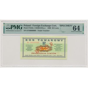 PEWEX, 20 centów 1969 - WZÓR - En 0000000
