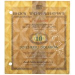 PEWEX, 10 dolarów 1960 - WZÓR - Af 0000000