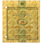 PEWEX, 20 dolarów 1960 - WZÓR - Ah 0000000