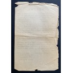ODEZWA. 100e anniversaire de la mort de Tadeusz KOŚCIUSZKA. Cracovie [1917].