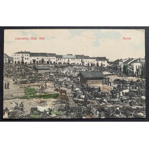 OSTROWIEC. Market Square [1914].