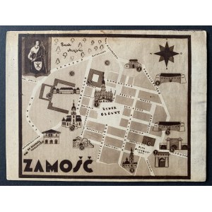 [PIESZKO Michal] ZAMOSC. Przewodnik Ligi Popierania Turystyki. Varsovie [1939].