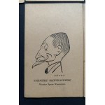 [SZWAJCER Jerzy alias JOTES] Ensemble de 13 cartes postales - caricatures de POLITICIENS de la Seconde République de Pologne. Varsovie [1918-1939].