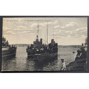 [Morawski] GDYNIA. Wyjazd okrętów marynarki wojennej na ćwiczenia. Gdynia [1930]