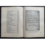 [PIŁSUDSKI] SPRAWOZDANIE KOMITETU PRZEBUDOWY KAPLICY POD WEZWANIEM Św. STANISŁAWA KOSTKI W KORPUSIE KADETÓW NR 1 MARSZAŁKA J. PIŁSUDSKIEGO [...]. Lwów [1937]