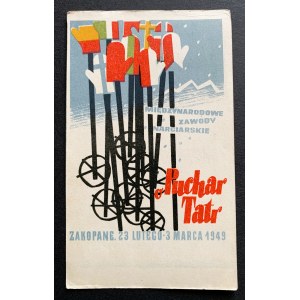 [Sawicki] The Cup of the Tatra Mountains. Warsaw [1949].