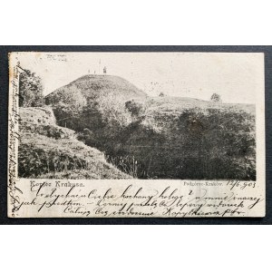 Krakus mound. Cracow [1903].
