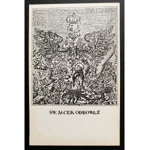 St. Jacek Odrowąż. Cracow [after 1910].