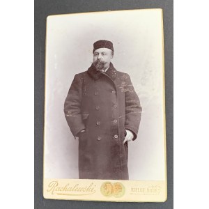 Cardboard photograph. Male. Kielce.