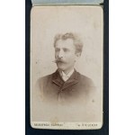 Cardboard photograph. Male. Kielce.