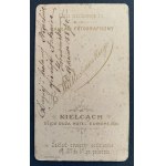 Fotografia kartonikowa. Kobieta. Kielce [1887]