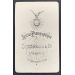 Fotografia kartonikowa. Kobieta. Warszawa [1902]